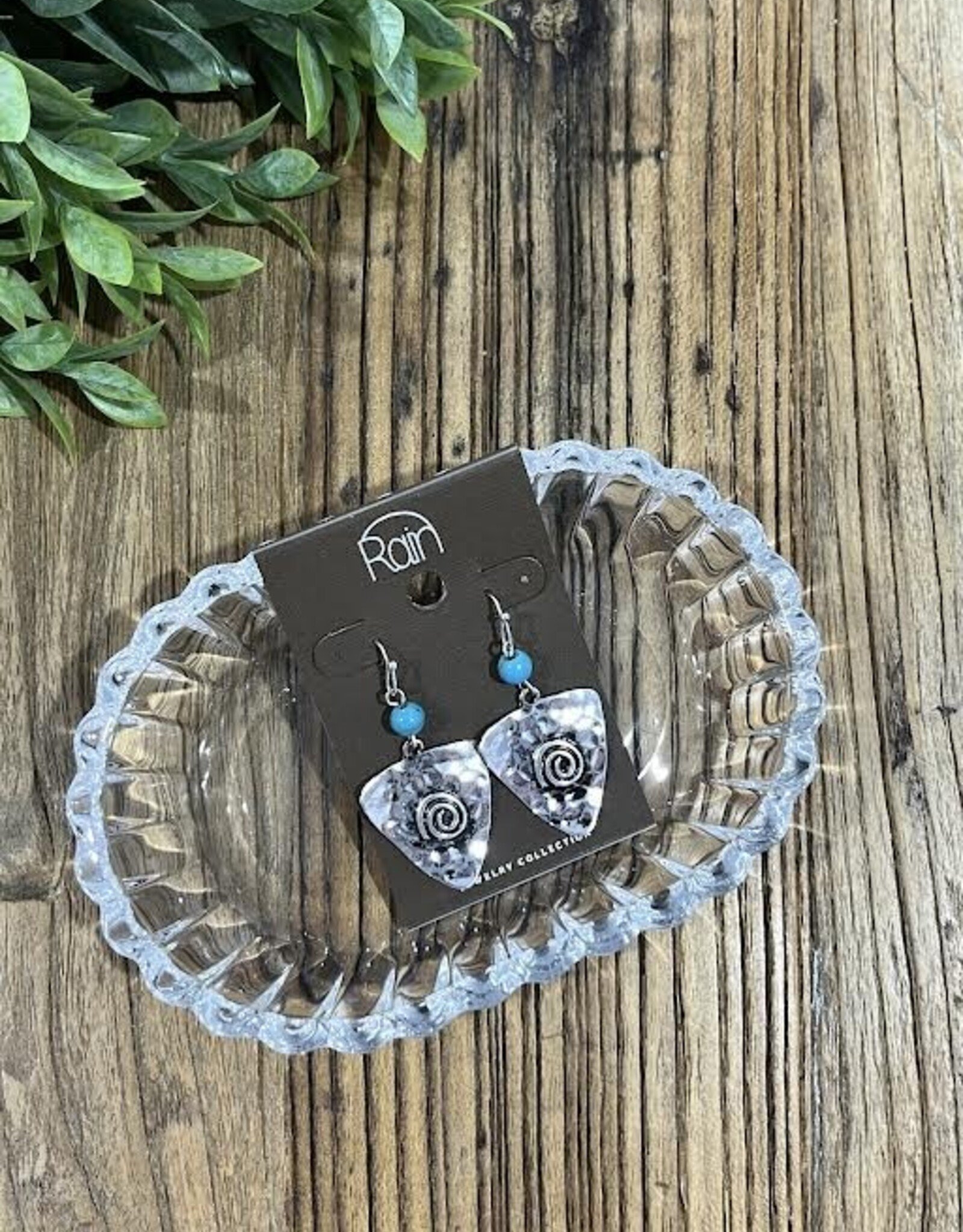 Rain Jewlery Artist Swirl Earrings