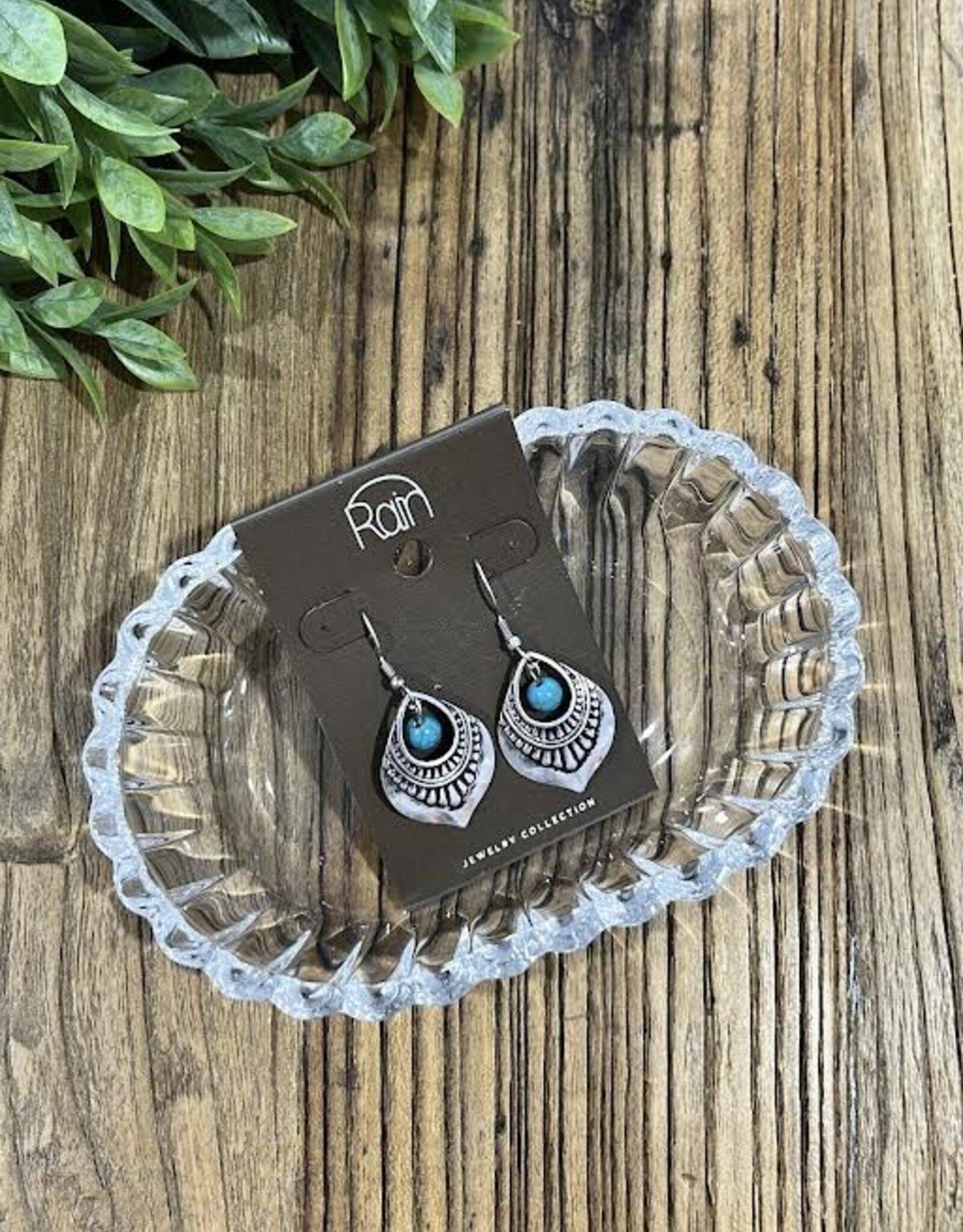 Rain Jewlery Blue Bali Drop Earrings