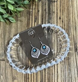 Rain Jewlery Blue Bali Drop Earrings