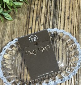 Rain Jewlery Gold Loopy Bow Earrings