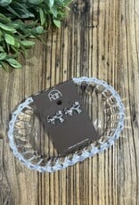 Rain Jewlery Silver Bow Earrings