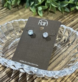 Rain Jewlery Silver Cubic Zirconia Earrings