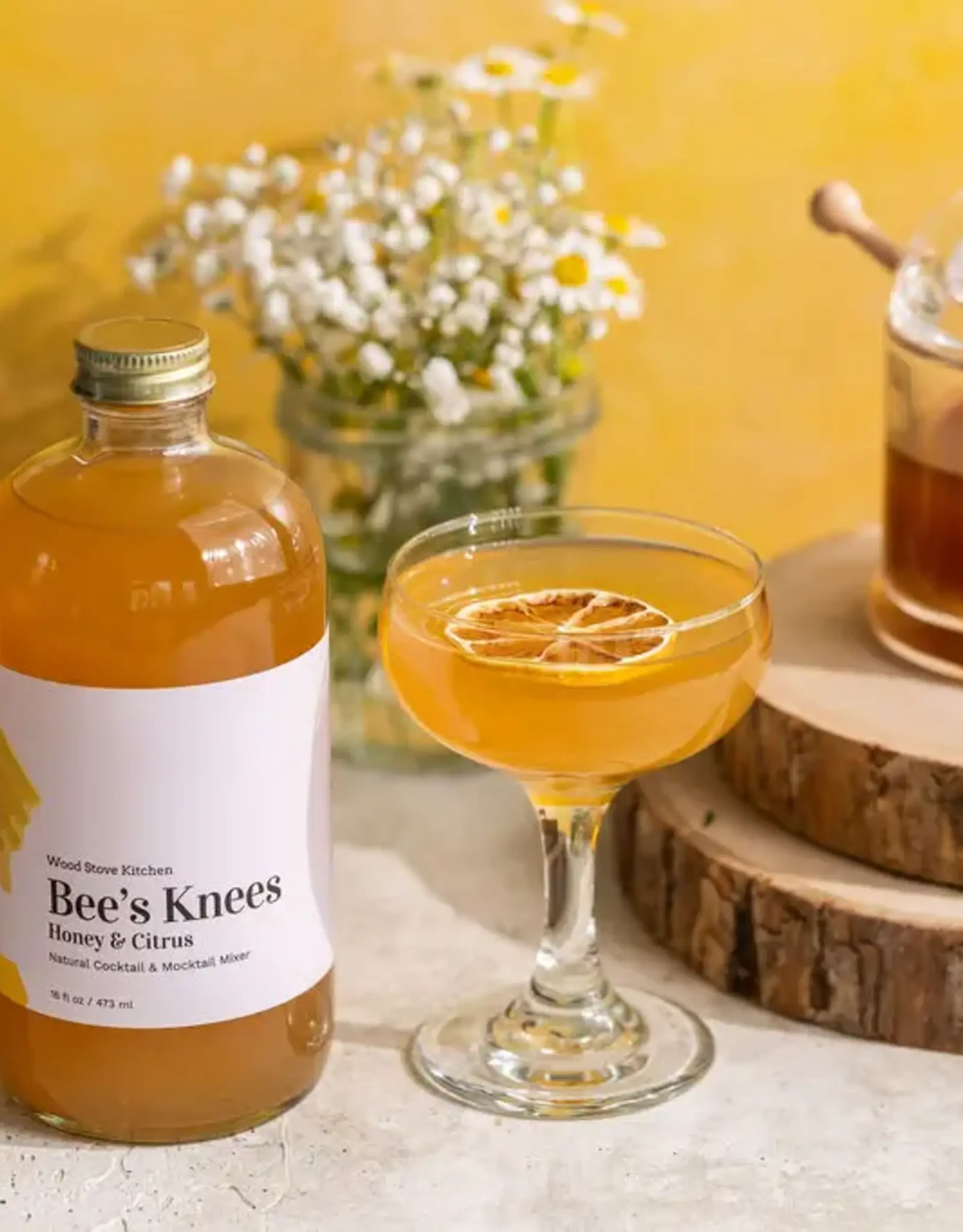 Wood Stove Kitchen Cocktail Mixer, Bee's Knees