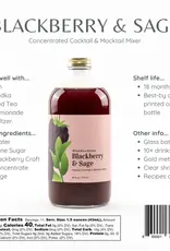 Wood Stove Kitchen Cocktail Mixer, Blackberry & Sage