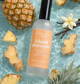 Prairie Creek Candles Linen Spray, Island Pineapple