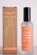 Prairie Creek Candles Linen Spray, Cherry Cabana Crush