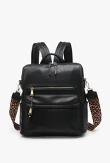 Jen & Co. Amelia Convertible Backpack, Black