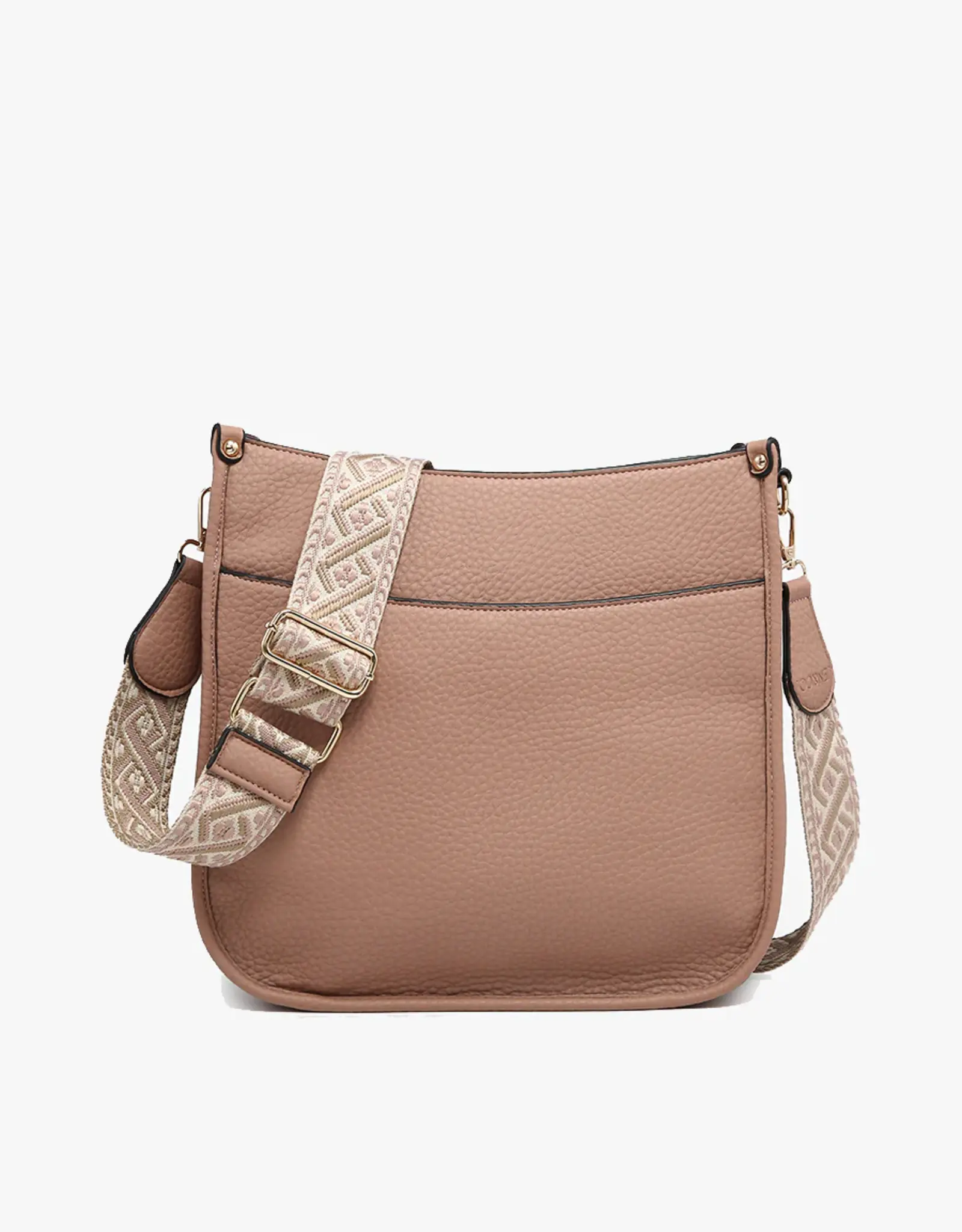 Jen & Co. Chloe Crossbody, Dusty Rosewood