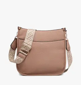 Jen & Co. Chloe Crossbody, Dusty Rosewood