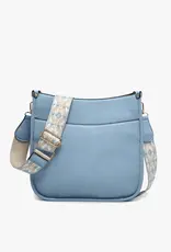Jen & Co. Chloe Crossbody, Powder Blue