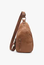 Jen & Co. Nikki Sling Bag, Caramel