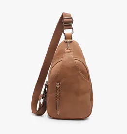 Jen & Co. Nikki Sling Bag, Caramel