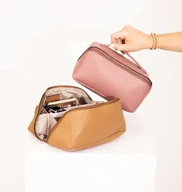 Jen & Co. Paxton Makeup Bag, Mauve