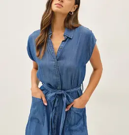 Tencel Button Up Dress