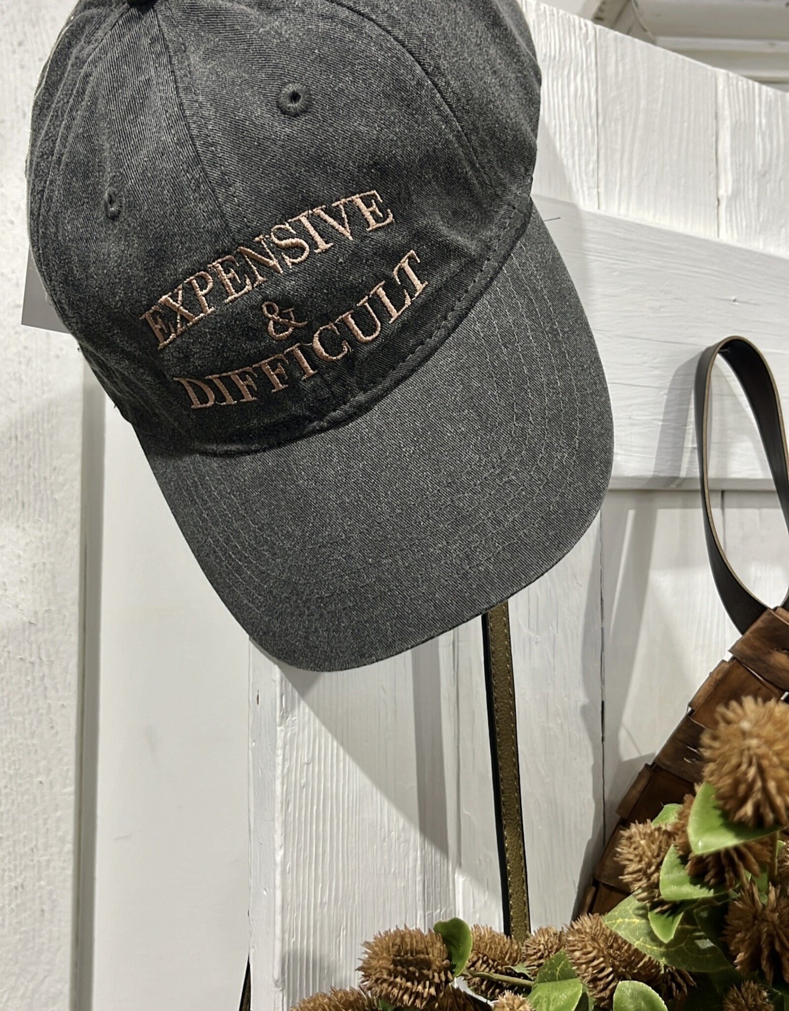 Strong N Free Expensive & Difficult Embroidered Cap