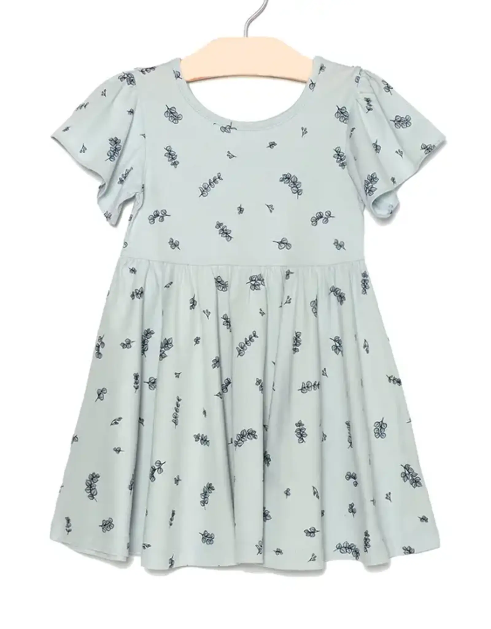 City Mouse Studio Twirl Dress, Eucalyptus