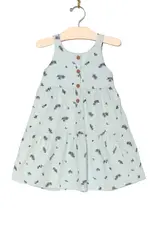 City Mouse Studio Tiered Tank Dress, Eucalyptus