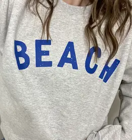 Blonde Ambition Beach Classic Crewneck Sweater