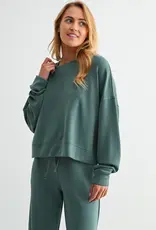 Mono B Laguna Drop Shoulder Sweatshirt