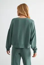Mono B Laguna Drop Shoulder Sweatshirt