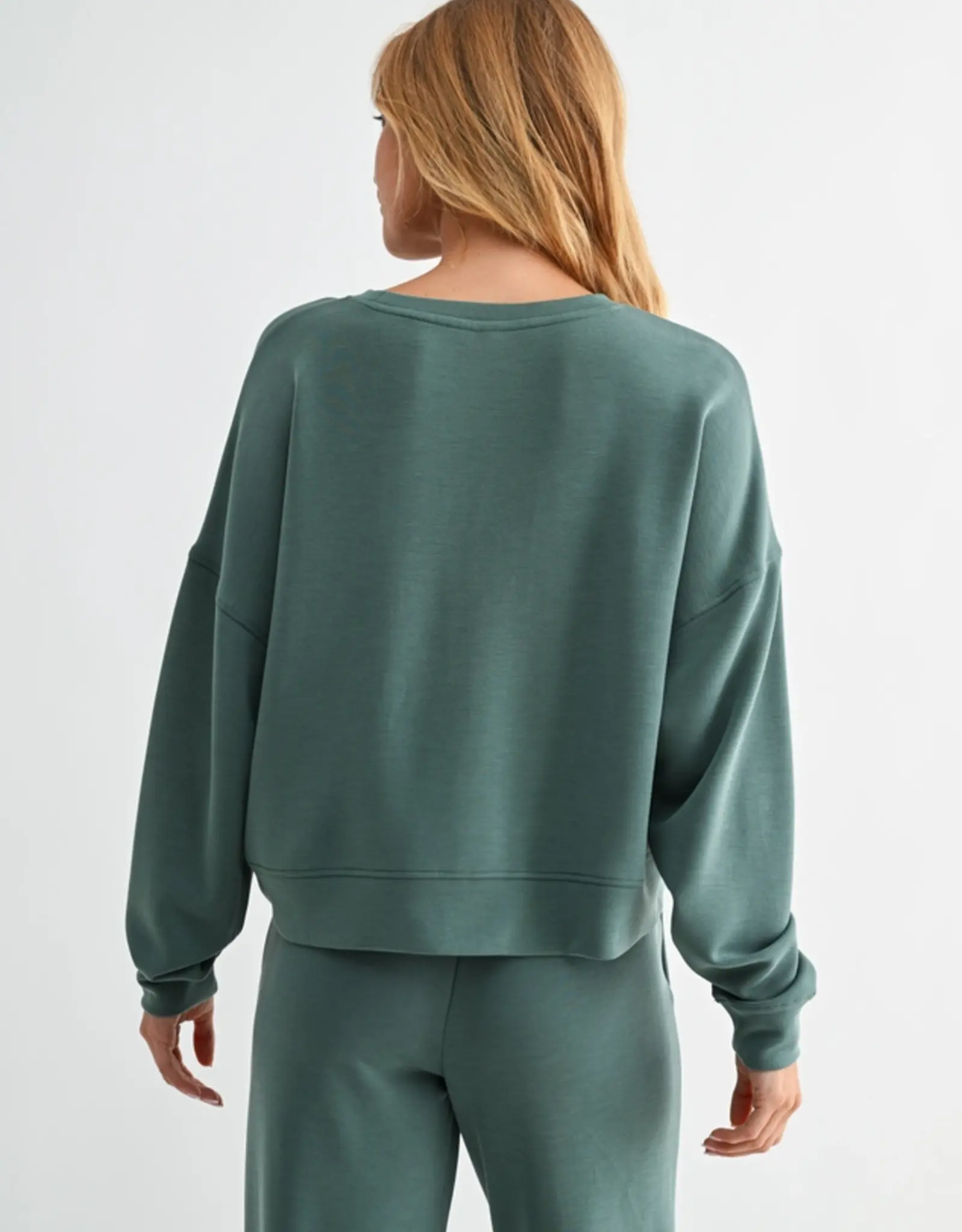 Mono B Laguna Drop Shoulder Sweatshirt
