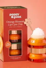 Poppy & Pout Lip Care Trio, Orange Blossom