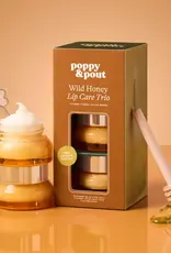 Poppy & Pout Lip Care Trio, Wild Honey