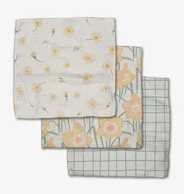 Geometry Dishcloth Set-Daisy Dust