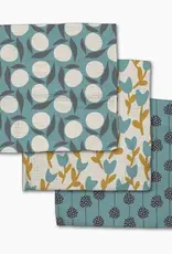 Geometry Dishcloth Set-Poko Dot Blooms