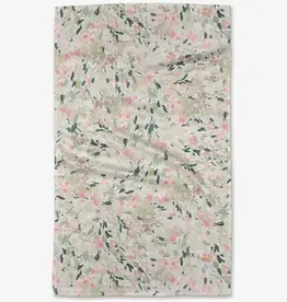 Geometry Tea Towel-Blossoms