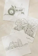 Geometry Dishcloth Set-Old Farm