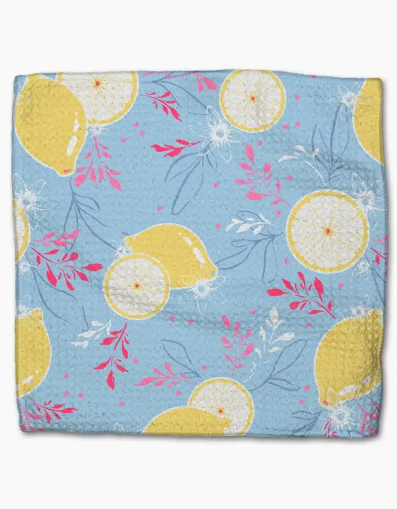 Geometry Dishcloth Set- Lemon Pop