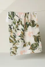 Geometry Tea Towel- Painted Blossoms