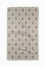 Geometry Tea Towel- Inked Bloom