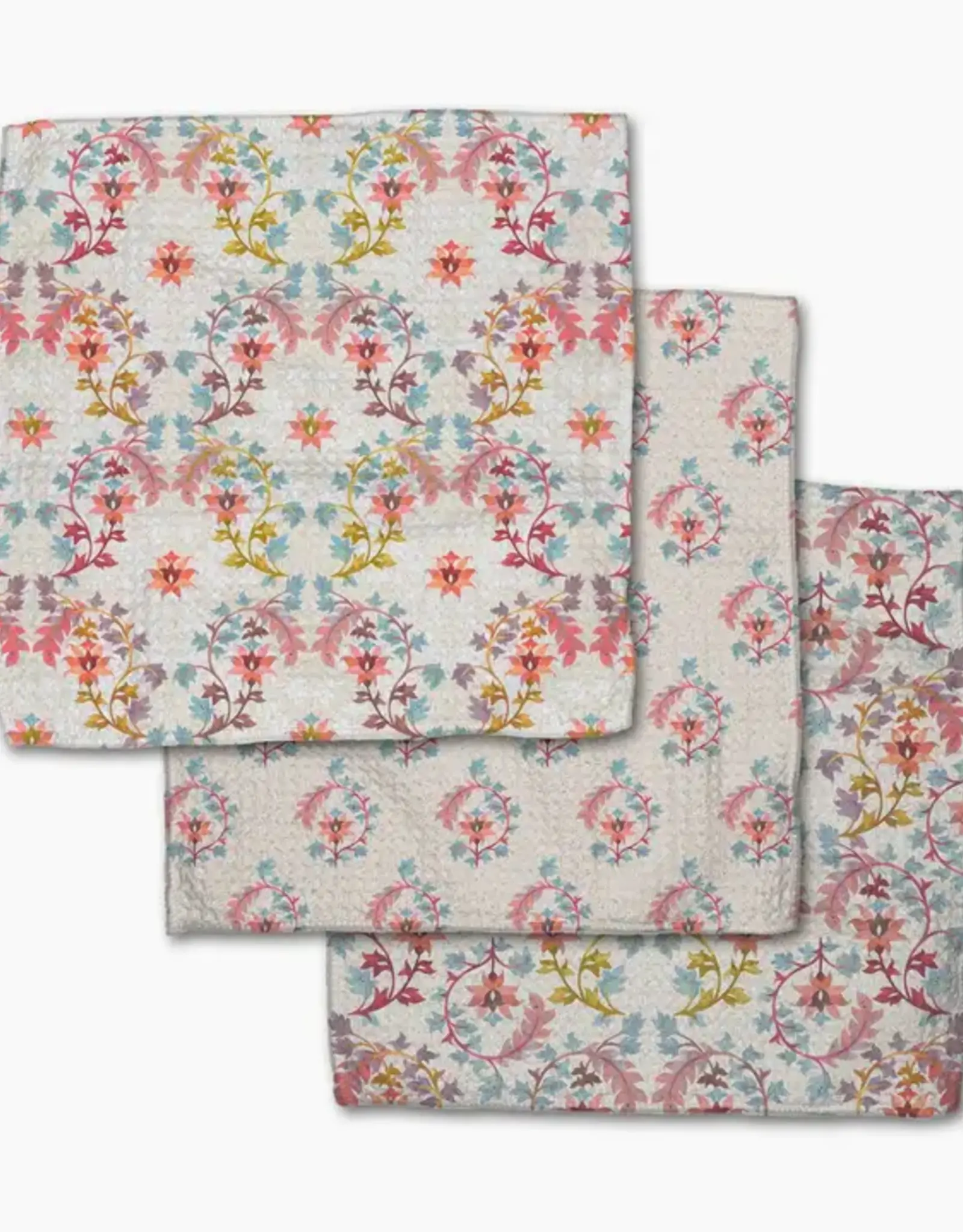 Geometry Dishcloth Set- Folk Medallion