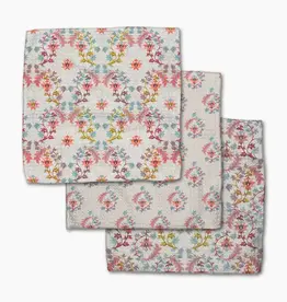 Geometry Dishcloth Set- Folk Medallion