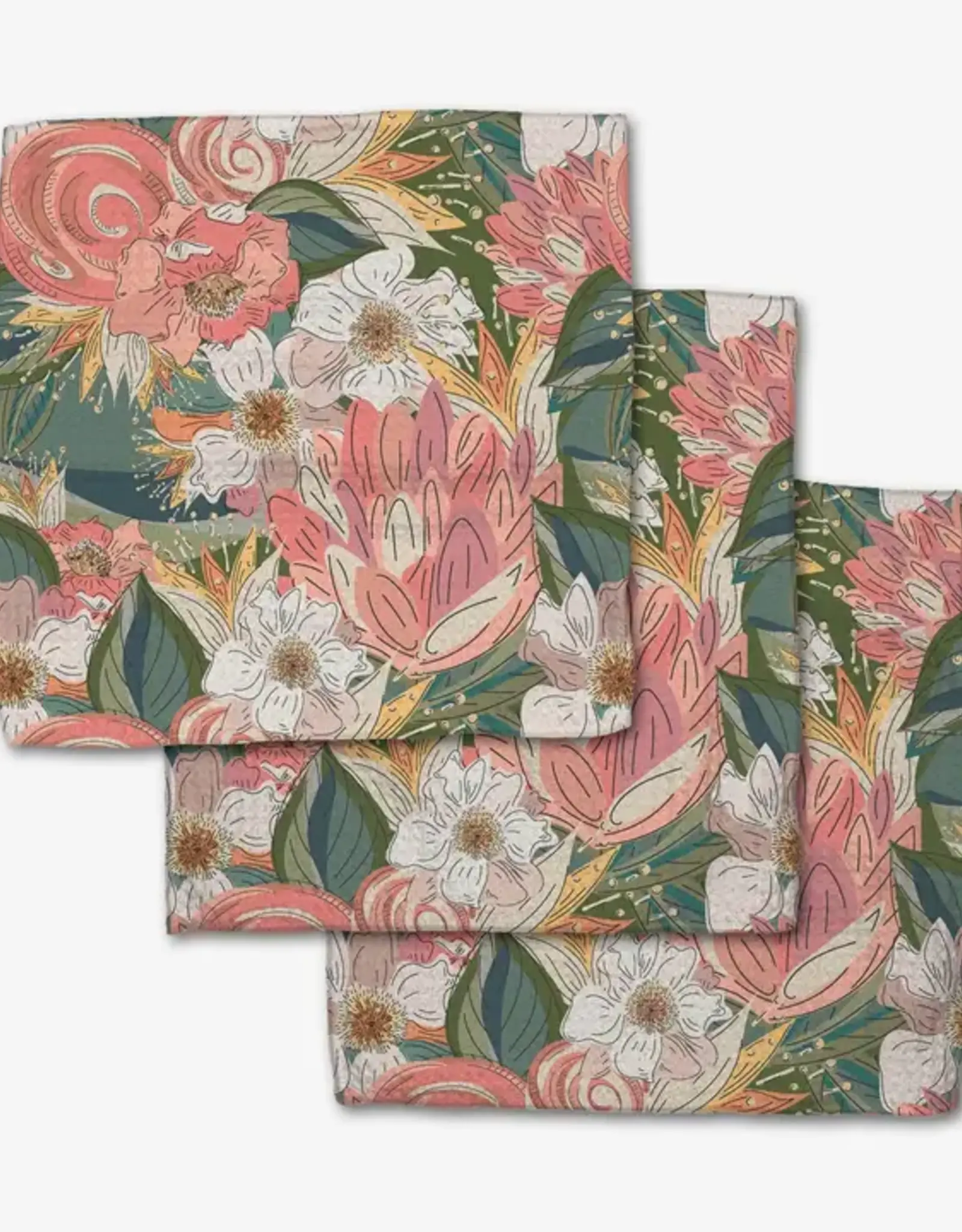 Geometry Dishcloth Set- Flower Explosion