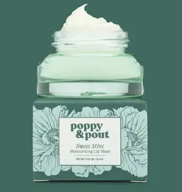 Poppy & Pout Lip Mask, Sweet Mint
