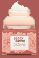 Poppy & Pout Lip Mask, Pink Grapefruit