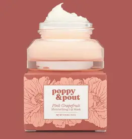 Poppy & Pout Lip Mask, Pink Grapefruit