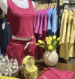 Mono B Brushed Hacci Lounge Shorts