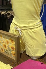 Mono B Brushed Hacci Lounge Shorts