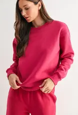 Mono B Classic Fit Fleece Sweatshirt