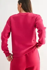 Mono B Classic Fit Fleece Sweatshirt