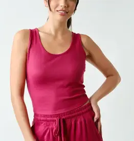 Mono B Brushed Hacci Lounge Tank