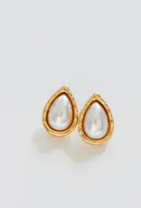 Sweet Three Designs Marinas Pear Teardrop Studs