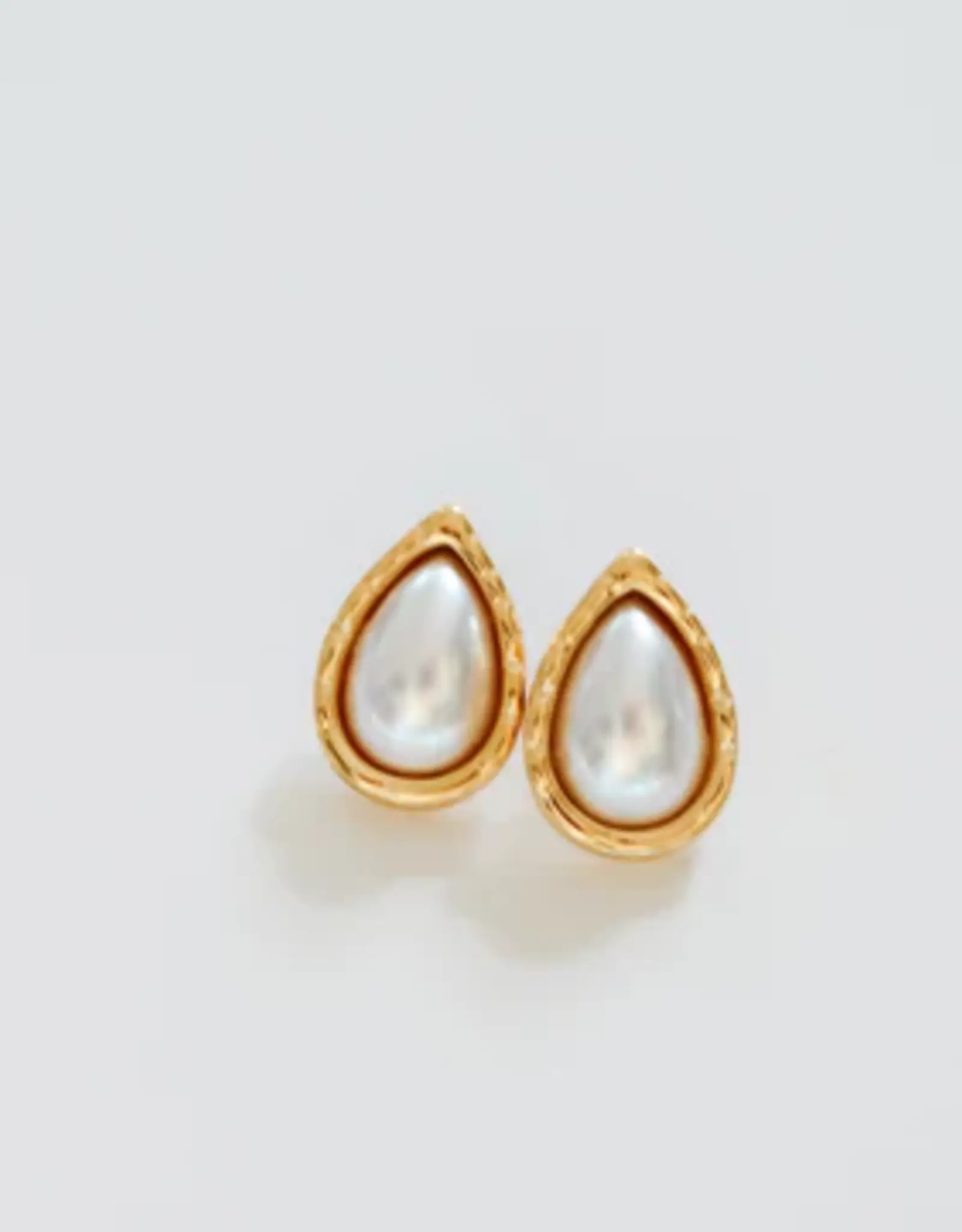 Sweet Three Designs Marinas Pear Teardrop Studs
