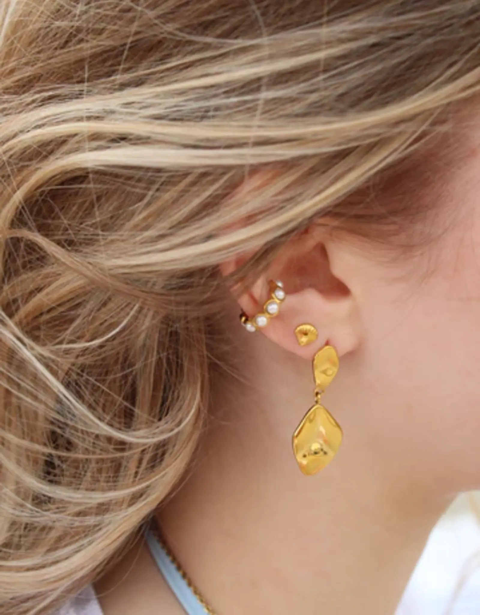 Sweet Three Designs Saltair Statement Earrings