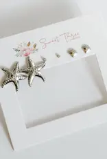 Sweet Three Designs Beachcomber Triple Earring Set