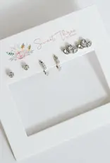 Sweet Three Designs Aurora Triple Earring Set